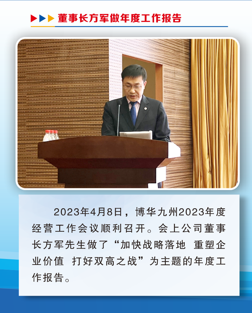 博華、九州2023年度經(jīng)營(yíng)工作會(huì )議順利召開(kāi)